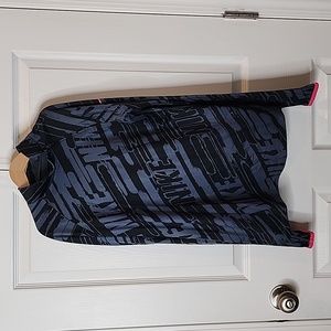 Nike Pro Girls Hyperwarm Flash Long Sleeve Mock Neck Zip Pullover, Youth XL